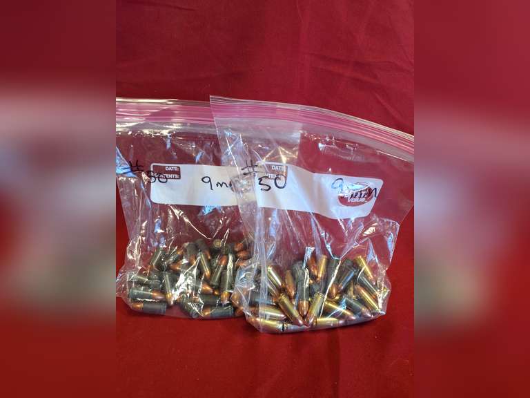 2 bags -- 100rds 9mm