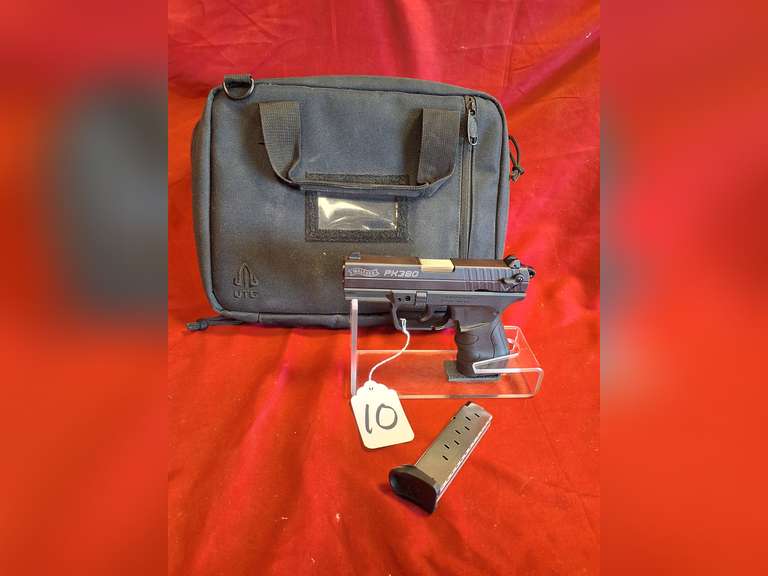 Walther Mod: PK380, 380 pistol, Ser#: PK101906, 1 mag, case, believe to be new