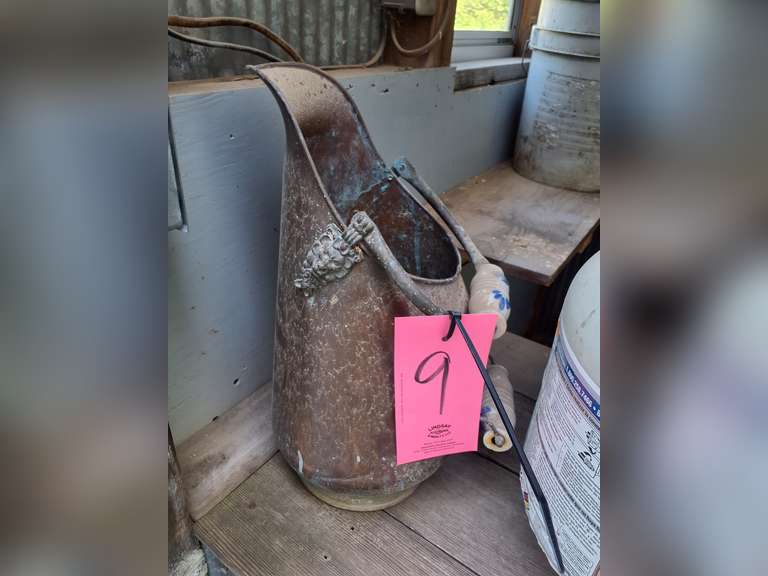 Vintage copper pitcher