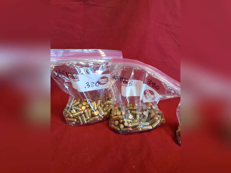 2 bags -- 200rds 380 ammo