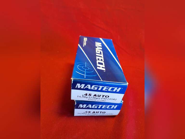 Qty 2 -- Boxes of 100rds 45ACP