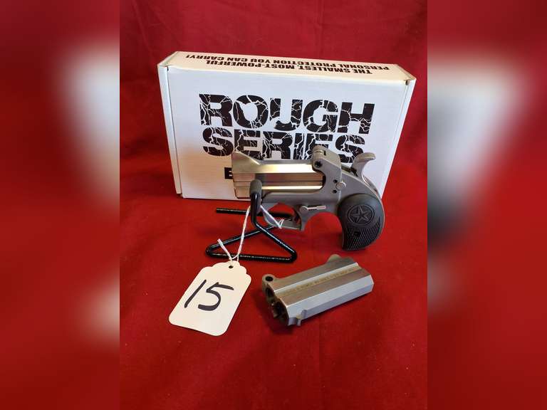 Bond Arms Mod: Defender, 45ACP brl & 45LC/#10 brl Derringer, Ser#: 289918, 3" brl, box, book, 98%