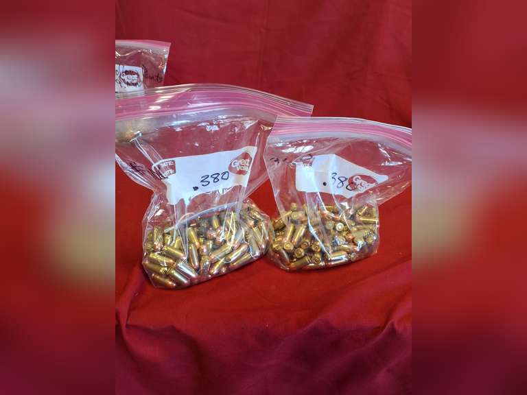 2 bags -- 200rds 380 ammo