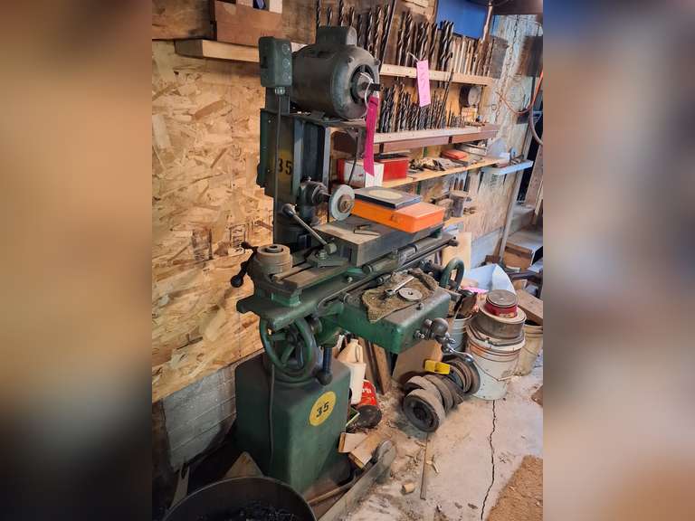Dayton Mod: 5K285-D mill , 1/2HP, 115v/230v, (untested) SEE PICS
