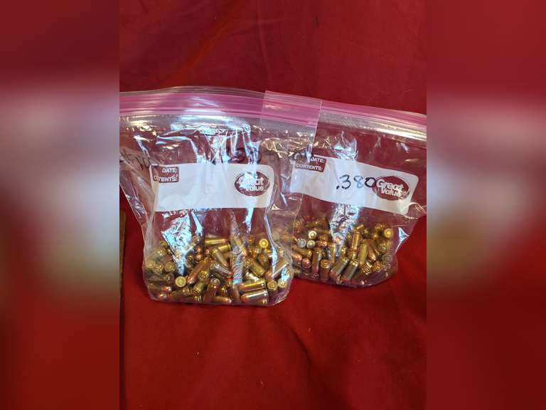 2 bags -- 200rds 380 ammo