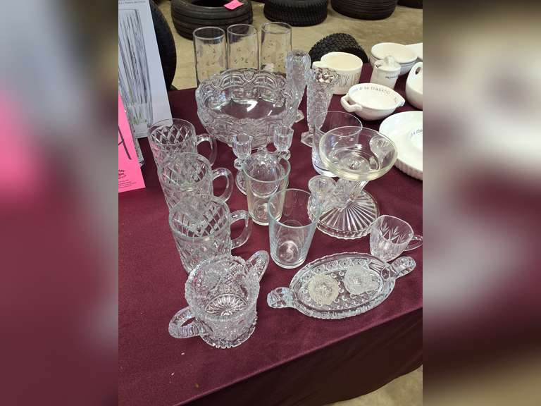 Group misc glass SEE PICS