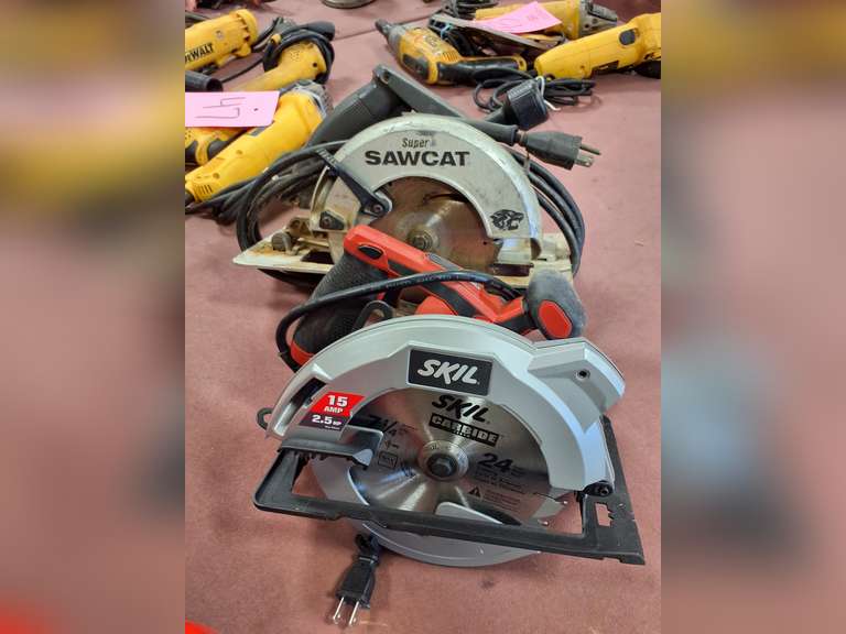 Skil 7-1/4" circular saw & Super Sawcat 7-1/4" circular saw