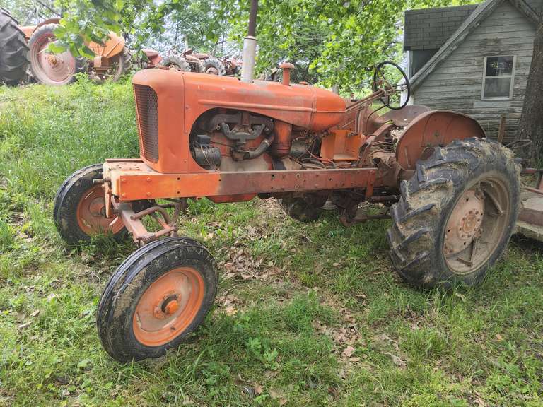 Allis Chalmers WD45 RUNS/DRIVES, Hand clutch rear hyd