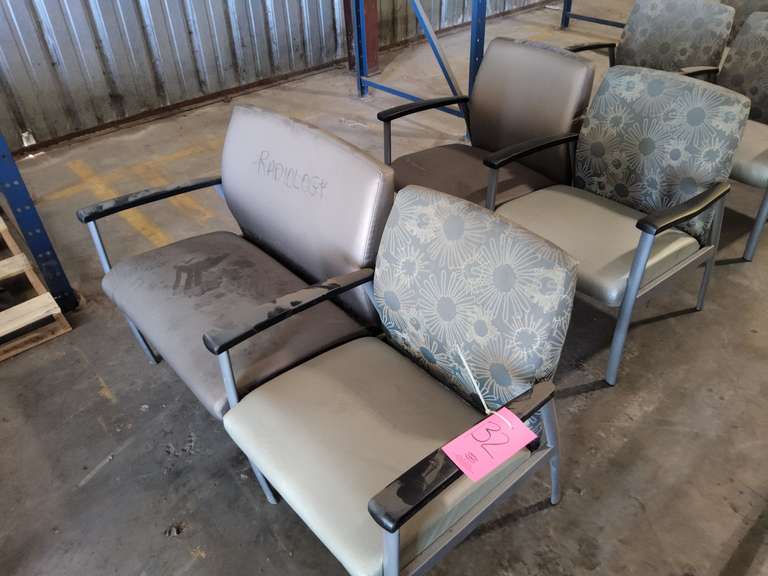 4 sections of chairs