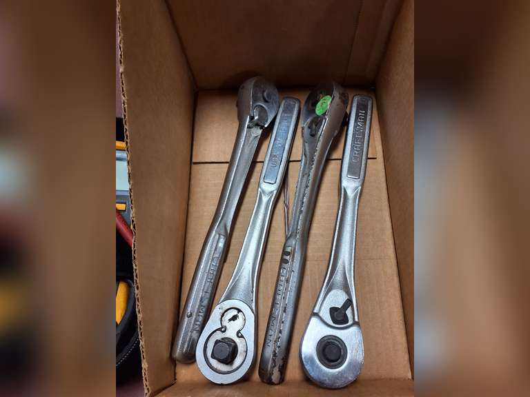 4 Craftsman 1/2" drive ratchets