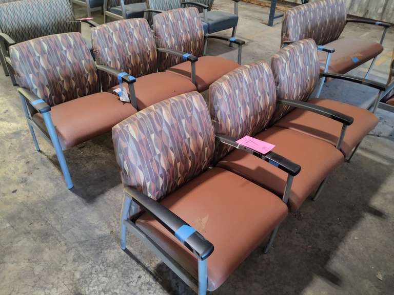 2 sections of chairs