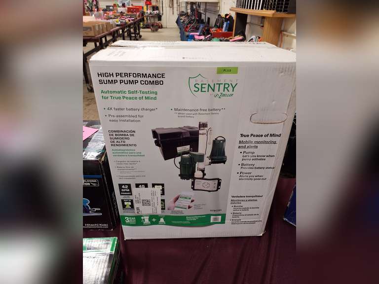 Basement Sentry by Zoeller High Performance sump pump combo