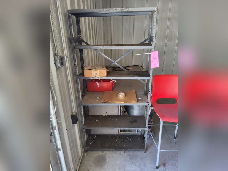 Metal Shelf 3'x75"