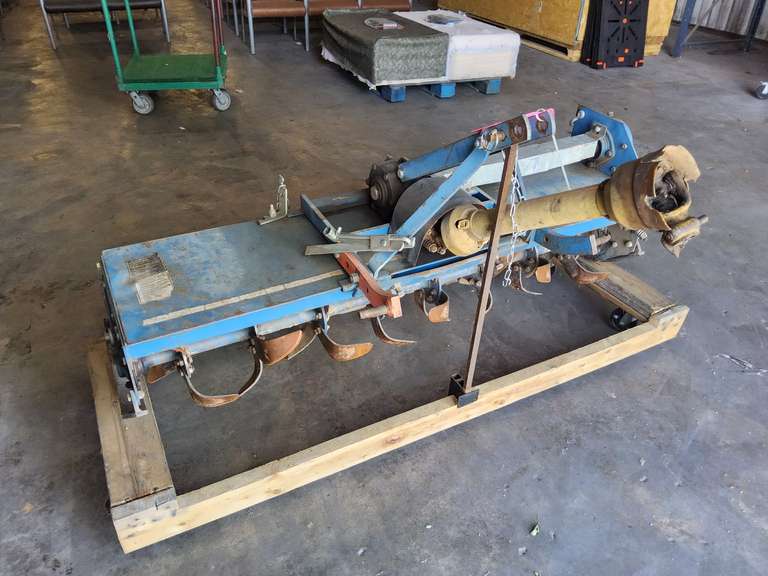 3 pt, Befco PTO driven tiller for tractor, mod 11-266-23X ser# 114088 23031, appr 66"