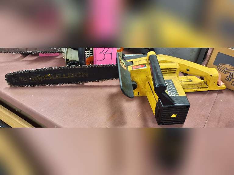 McCulloch Electramac EM 16 ES electric chainsaw