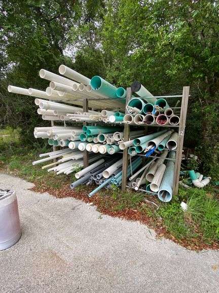 INVENTORY OF VARIOUS PVC PIPES - Lawler Auction Company