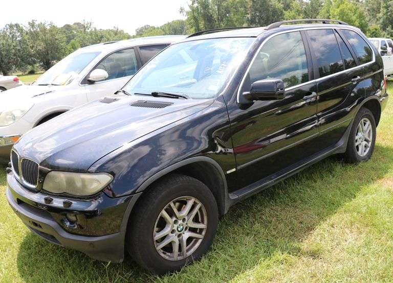 2006 BMW X5 5UXFB53556LV27403 Mileage:  165144