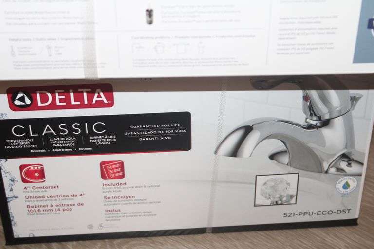 WASTE DISPOSAL (3)MOEN (1)DELTA 4PCS Lawler Auction Company