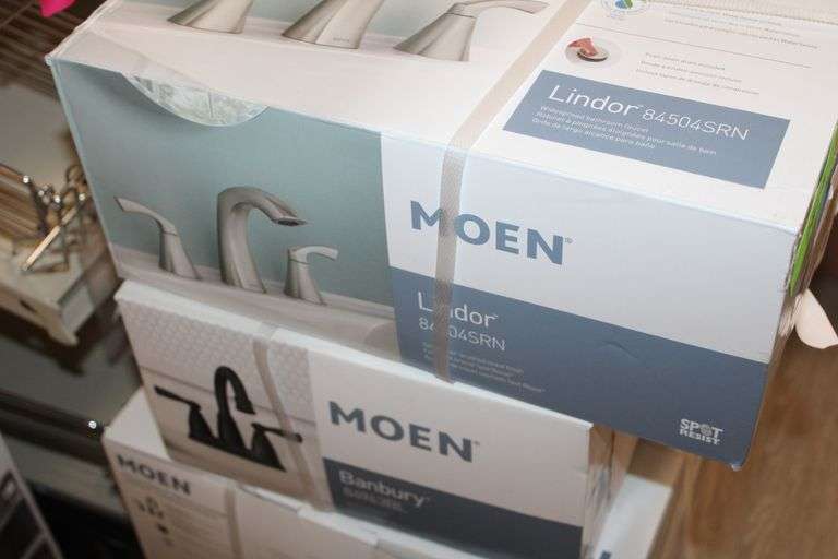 WASTE DISPOSAL (3)MOEN (1)DELTA 4PCS Lawler Auction Company