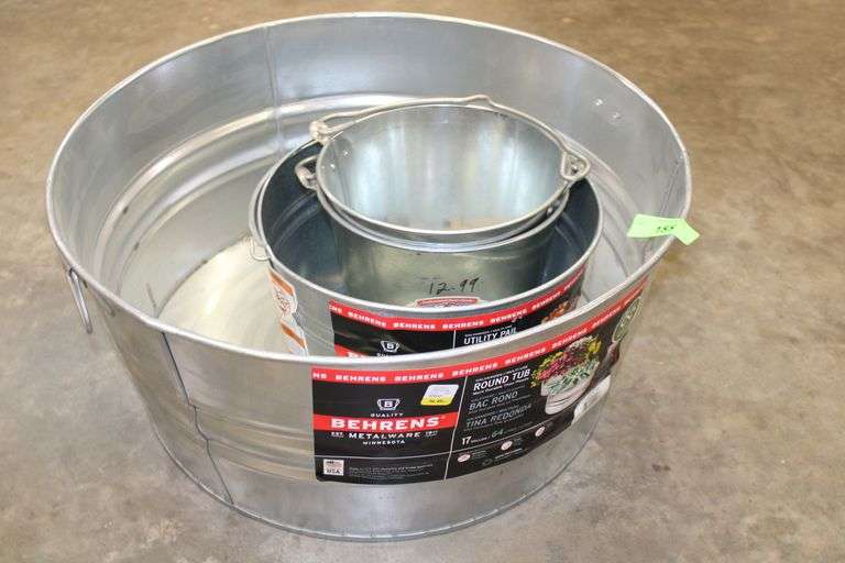GALV TUB & PAILS