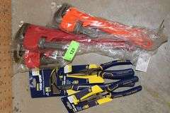IRWIN VISE GRIPS AND PIPE WRENCHES