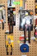 VARIOUS PLIERS, WRENCHES, SNIPS, ETC.