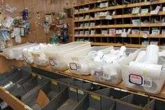 DISPLAY WITH PVC COUPLINGS, TEES, ETC