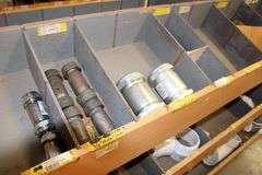 DISPLAY WITH PVC COUPLINGS, TEES, ETC