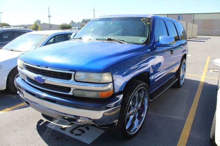 2002  CHEVROLET  Tahoe  1GNEC13Z82J164615  Mileage:   277470