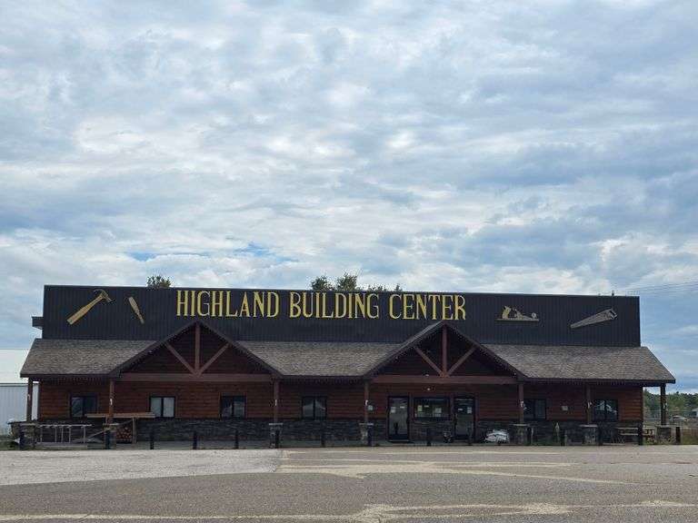 Highland Building Center Liquidation Auction ordered by SBA Bank Lender (Mio, Michigan) 11-20-2025