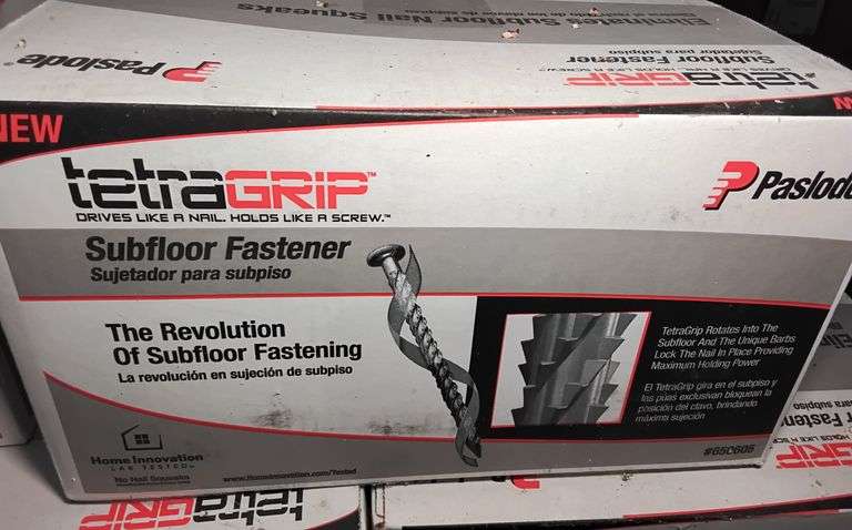 New Tetra Grip Subfloor Nails in drum