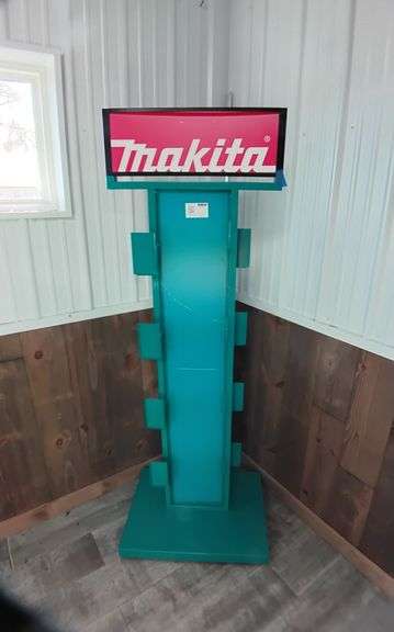 Makita display shelf