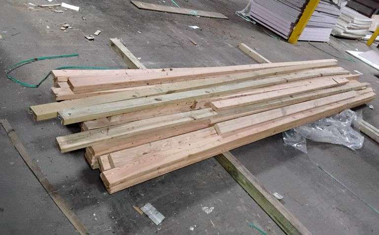 Stack of 2X4 Standard different length