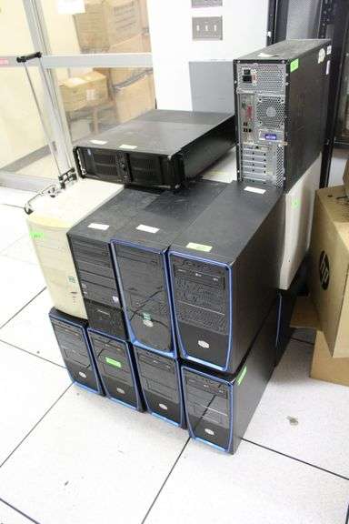 (18) DESKTOP COMPUTERS *VARIOUS MAKES - Lawler Auction Company