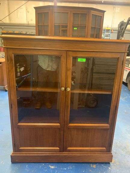 Wood Hutch Cabinet 42"x14 1/2"x49 1/2"