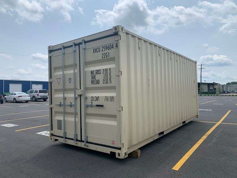 ONE TRIP (NEW) 20' SHIPPING CONTAINER