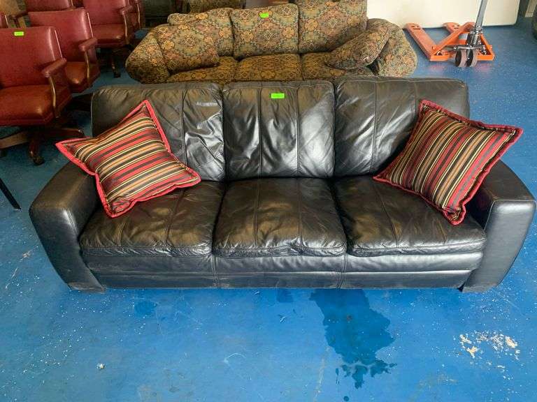Leather Couch 84"