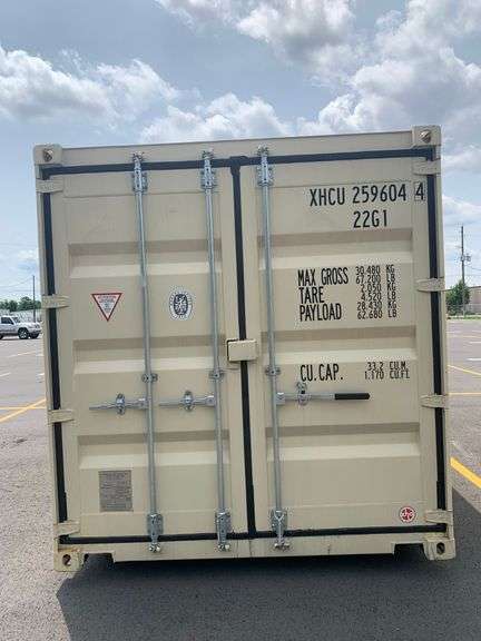 ONE TRIP (NEW) 20' SHIPPING CONTAINER
