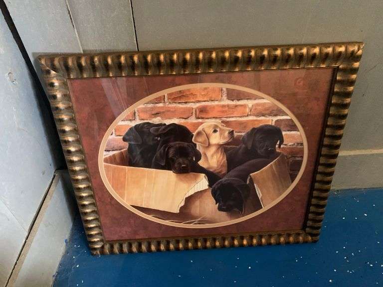 Lot of Various Wall Decor - Framed Prints and Mirror