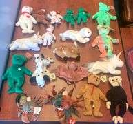 Massive Vintage Beanie Babies Collection – 30+ Pieces – Includes RARE & Retired TY Originals