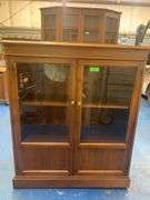 Wood Hutch Cabinet 42"x14 1/2"x49 1/2"