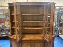 Wood China Cabinet 72 1/2"x20 1/2"x79 1/2"