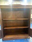 Wood Hutch Cabinet 42"x14 1/2"x49 1/2"