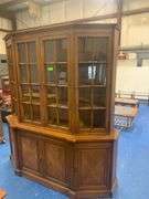 Wood China Cabinet 72 1/2"x20 1/2"x79 1/2"
