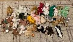 Massive Vintage Beanie Babies Collection – 30+ Pieces – Includes RARE & Retired TY Originals