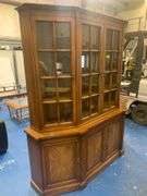 Wood China Cabinet 72 1/2"x20 1/2"x79 1/2"