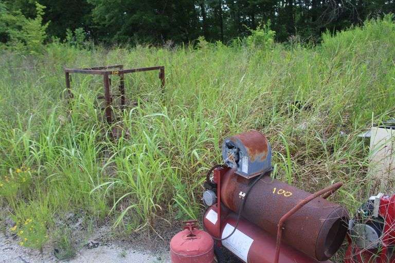 All unlotted scrap on property, to be removed within 30 days by buyer.