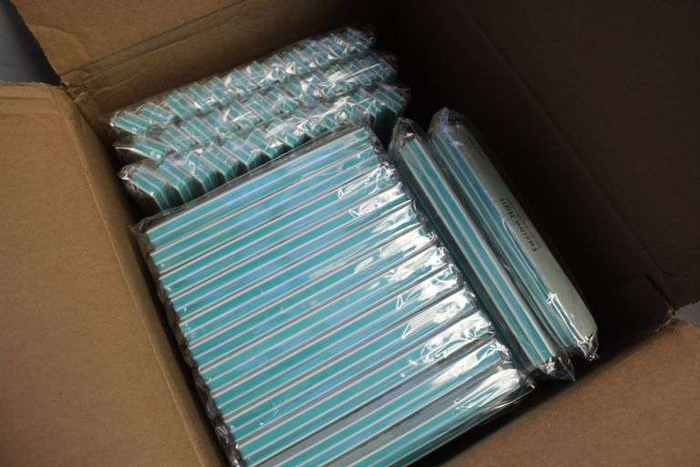 FUSION NAIL 2 SIDED SHINY BUFFER 320/400/3000 GRIT CASE OF 24 (12PKS OF 12)
