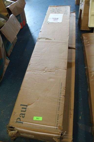 ZINUS NATURAL BAMBOO AND BLACK KING METAL PLATFROM BED