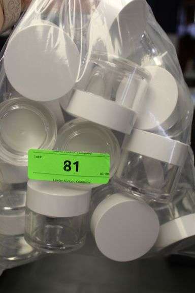 ACRYLIC JARS WITH LIDS